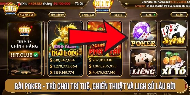 Bài poker - trò chơi trí tuệ, chiến thuật và lịch sử lâu đời
